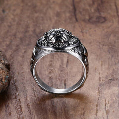 Lion Head Rings - The Piety Shop