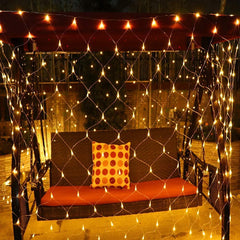 Net Mesh Solar Fairy Lights - The Piety Shop