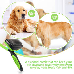 Self Cleaning Dog Brush - The Piety Shop