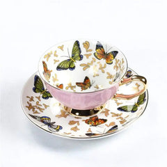 European Bone China Coffee Cup Set - The Piety Shop