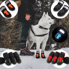 Waterproof Reflective Dog Boots - The Piety Shop