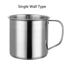 Double Wall Stainless Steel Coffee Mug - The Piety Shop