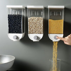 Wall-Mounted Kitchen Multi-Grain Sealed Jars - The Piety Shop