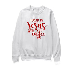 Fueled By Jesus and Coffee Sweatshirt - The Piety Shop