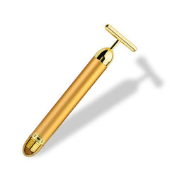 Energy 24K Gold T Beauty Bar Facial Roller Massager - The Piety Shop