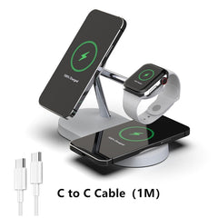 3-in-1 Wireless Magsafe Charger Stand - The Piety Shop