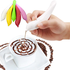 Creative Electrical Latte Art Pen for Coffee or Cake - The Piety Shop