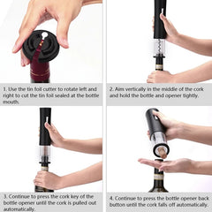 Automatic Wine Bottle Opener - The Piety Shop