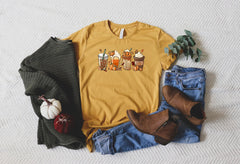 Fall Coffee Shirt, Fall Latte Shirt - The Piety Shop