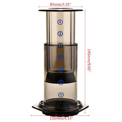 New Filter Glass Espresso Coffee Maker - The Piety Shop