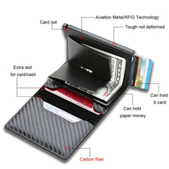 Carbon Fiber Credit Card Holder - The Piety Shop