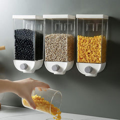 Wall-Mounted Kitchen Multi-Grain Sealed Jars - The Piety Shop