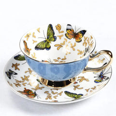 European Bone China Coffee Cup Set - The Piety Shop