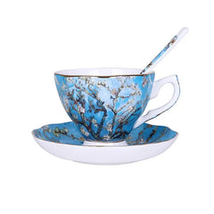 The Sower Irises Saint-Remy Coffee Tea Cups - The Piety Shop