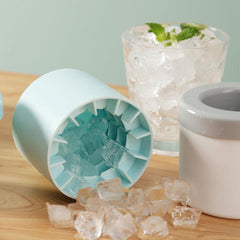 Silicone Cylinder Portable Ice Maker Bucket - The Piety Shop