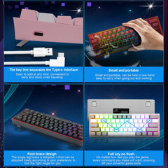 Mini Mechanical Gaming Wired Keyboard - The Piety Shop