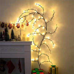 Willow Vine Branch Light Wall Decor - The Piety Shop