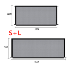 Black Foldable Protection Pet Safety Gate - The Piety Shop